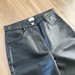 Wilfred Black Leather Melania Pant